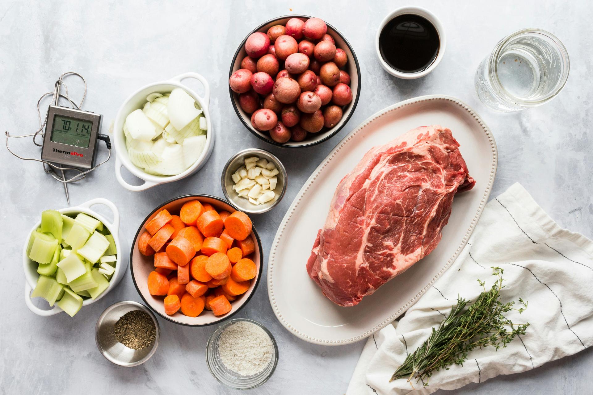 Delicious ingredients for a meal